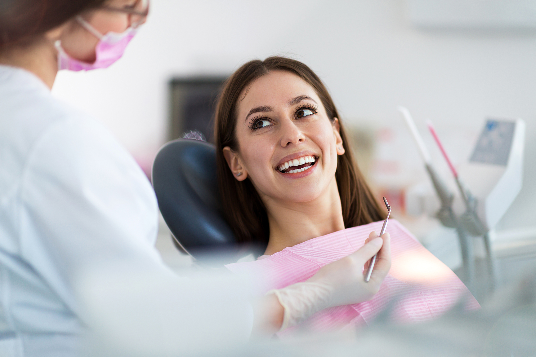 patient during dentist appointment at timber ridge dental center